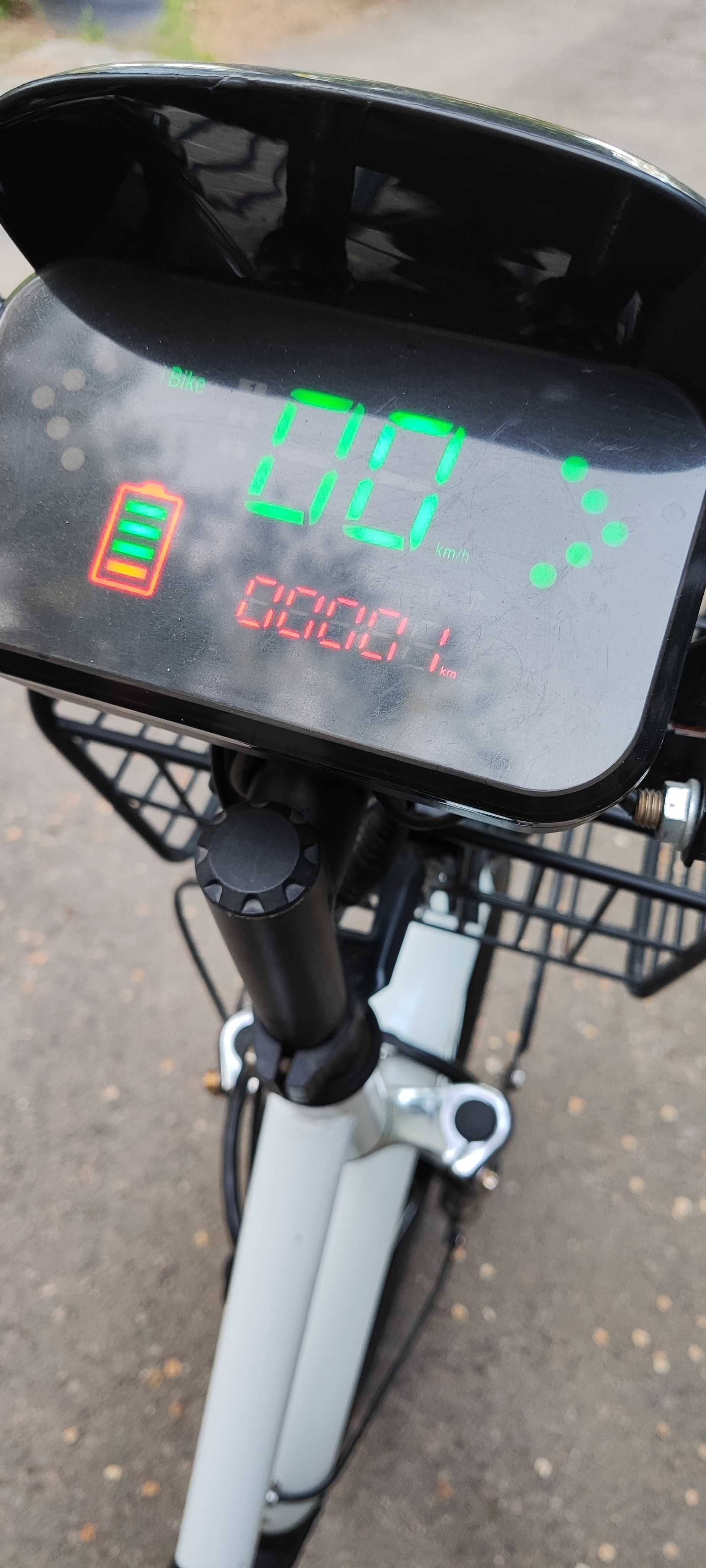 Велосипед e-bike новый