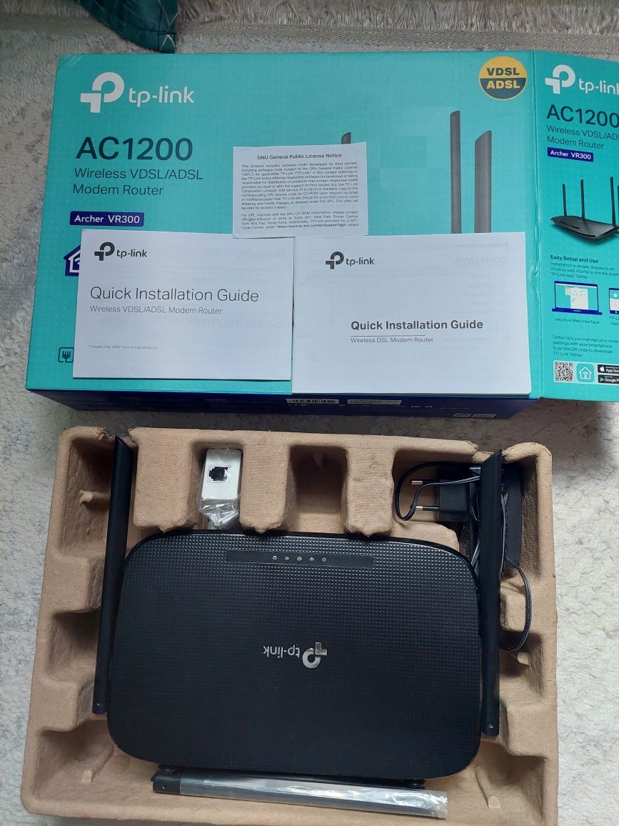 Продается новый wifi роутер TP LINK Archer VR300