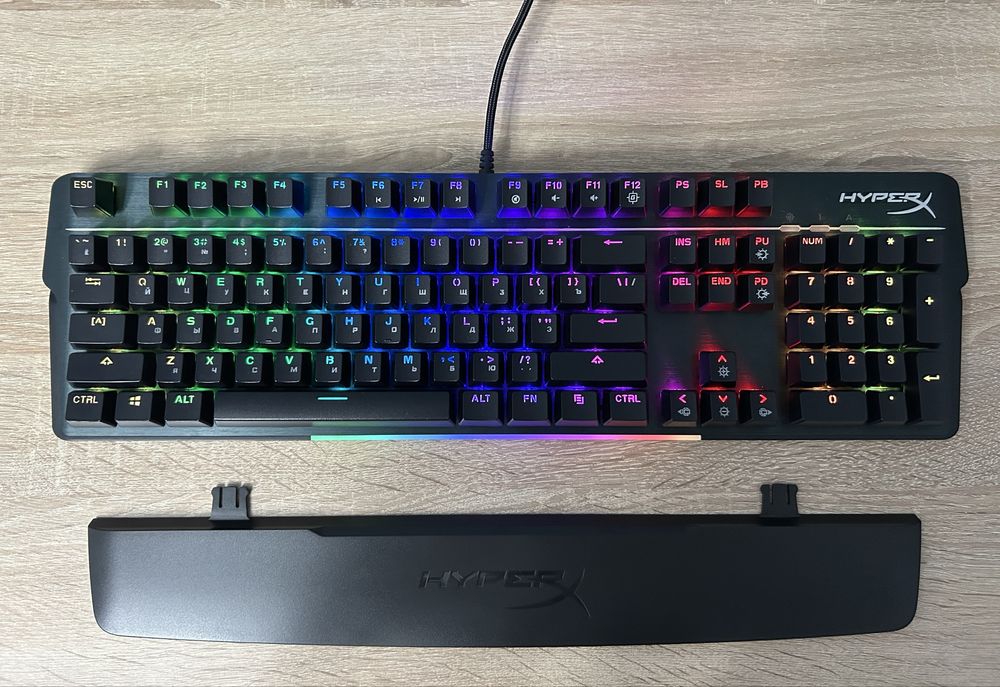 Игровая клавиатура Hyperx Alloy MKW100 (Red switches | RGB | USB)