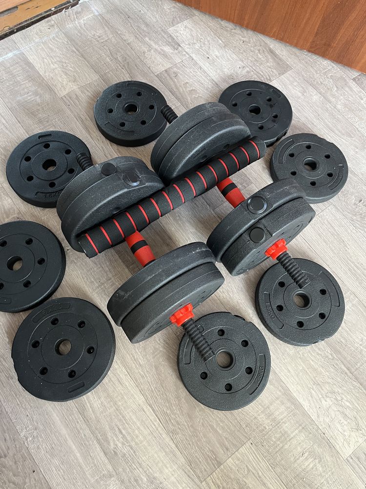 Продам гантели 30 кг