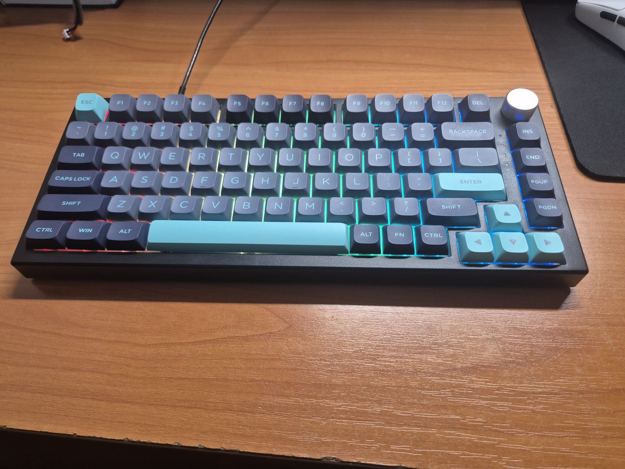 Клавиатура VGN N75 RGB Silver switch