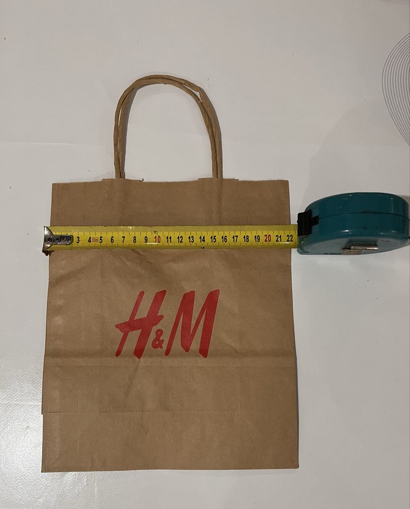 Пакет h&m подарочный hm