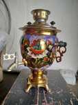 Продам тульский самовар , хахлома.