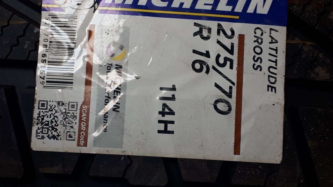 275/70r16 michelin 4шт в наличии