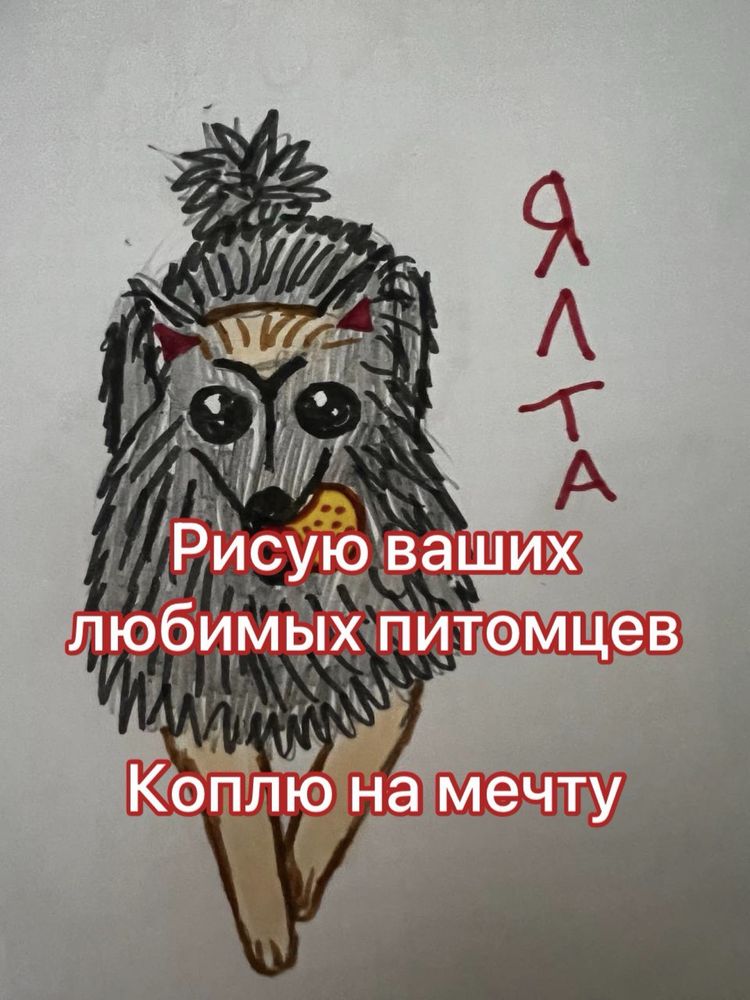 Нарисую вашего питомца