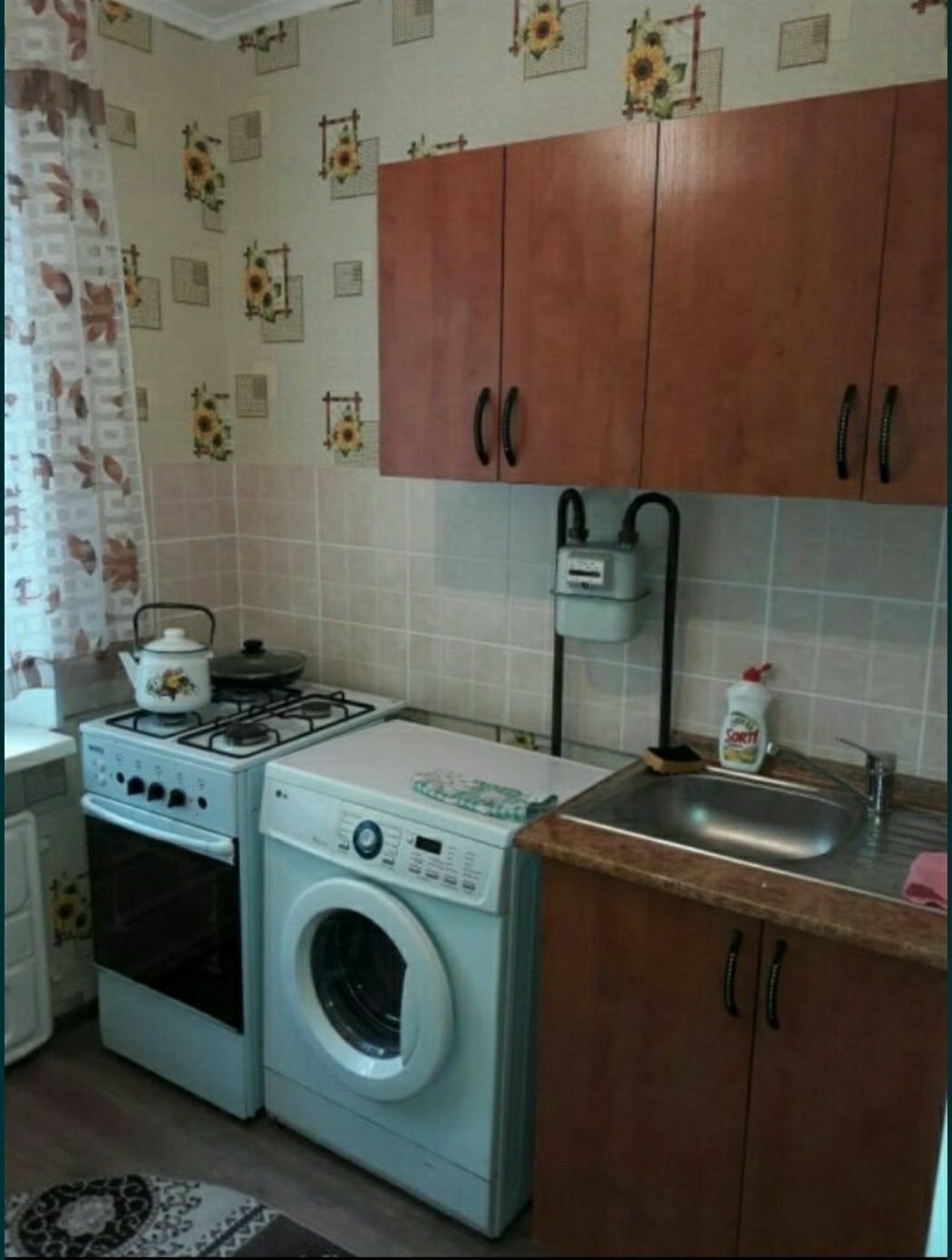 Сдаётся 1ком квартира в районе Брак и Семья.