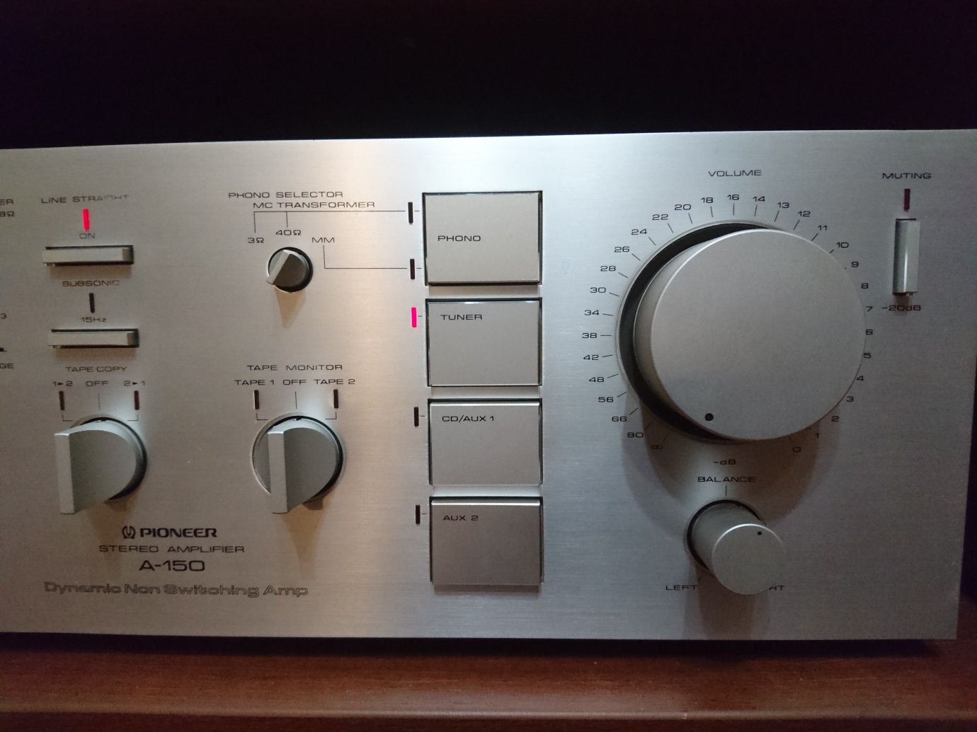 PIONEER A-150. Интегральный усилитель мощности .