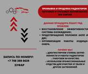 Продувка и промывка радиаторов легковых автомобиелй без снятия