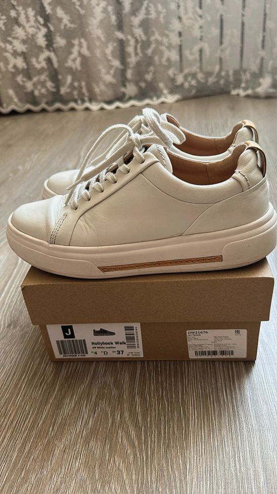 Кожаные кроссовки Clarks -37