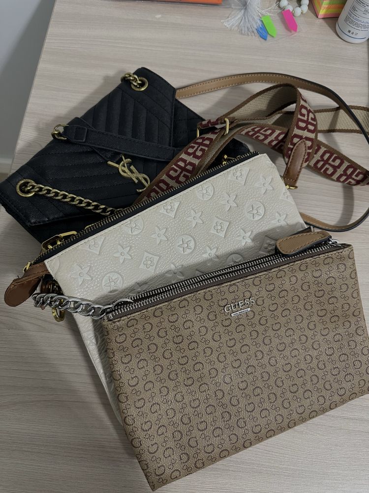 Сумки guess YSL