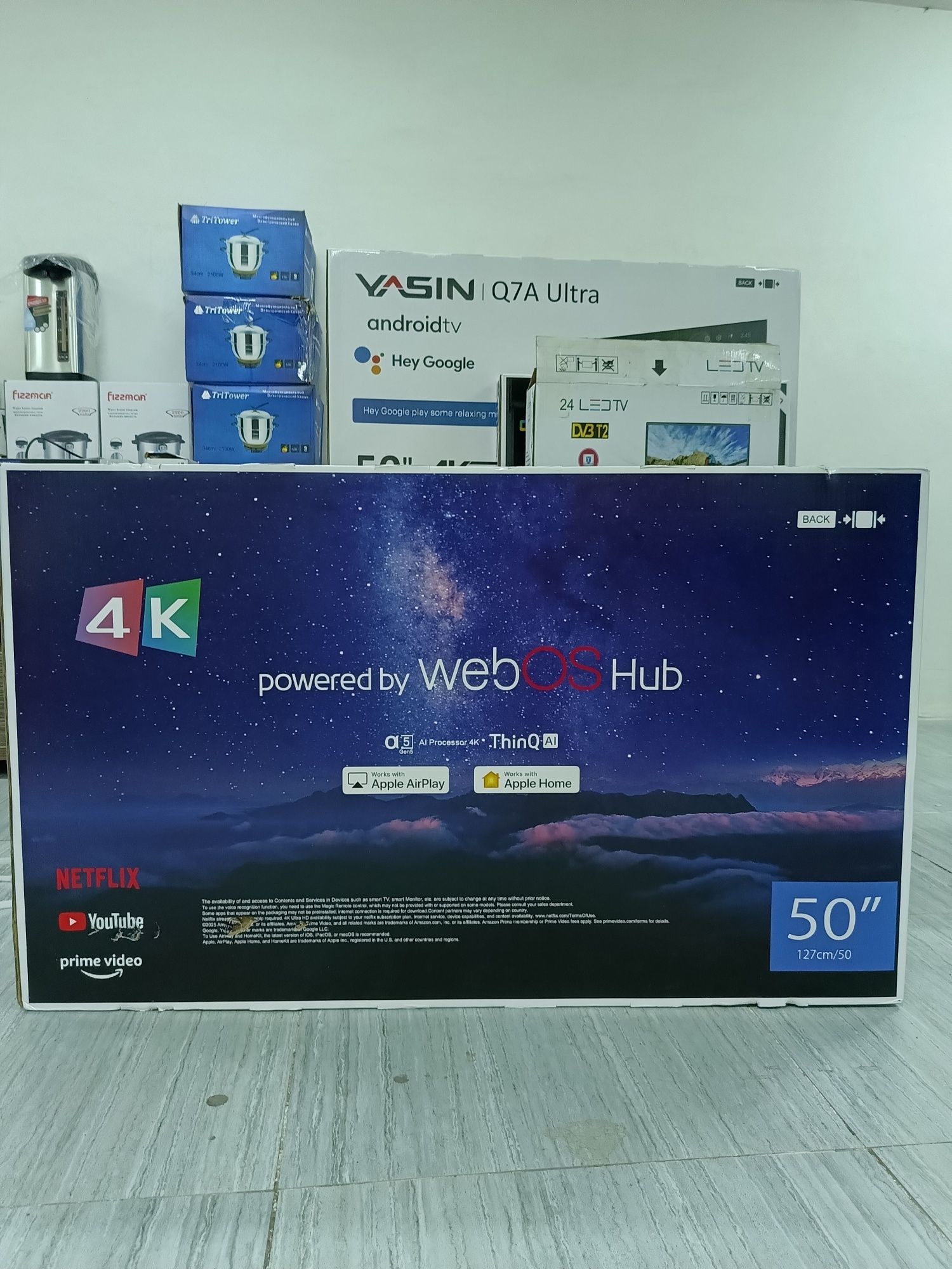 Новинка! SMART телевизор 50UP77, webOS пульт указка!