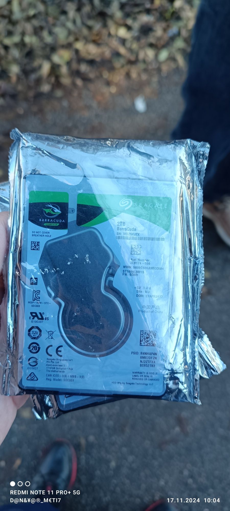 HDD 2000gb Seagate 2,5