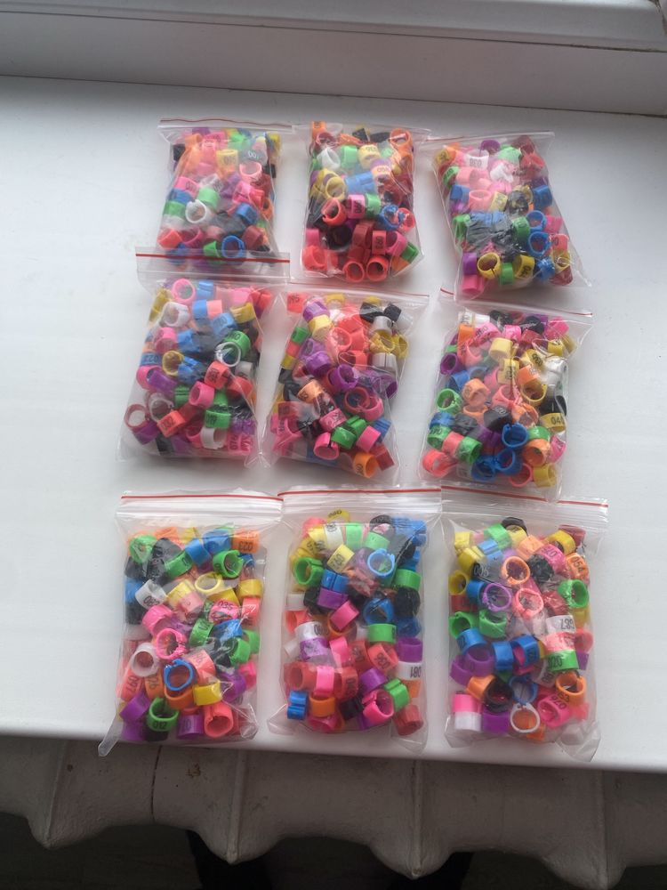 Продам Кольца для голубей