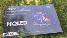 Новый телевизор haier 55 smart tv s4. HQLED 55. Жап жаңа. 290 мың