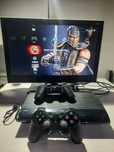 Playstation 3, 500 гб, 30 игры, 2 джойстик, Прошитый