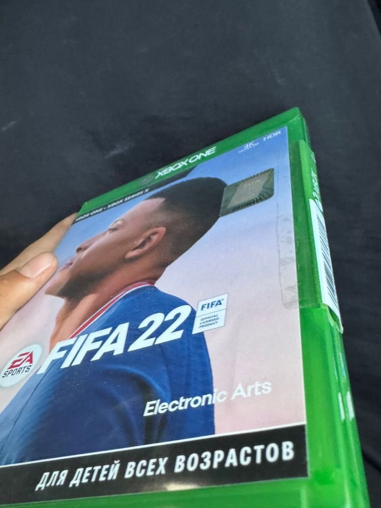 FIFA22 xboxone 4k HDR на русском