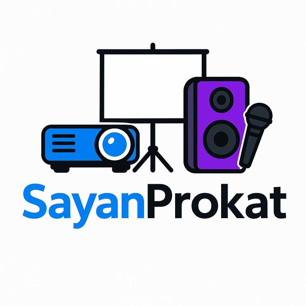 Аренда Проектор Epson + Экран + Колонка с микрофоном Астана