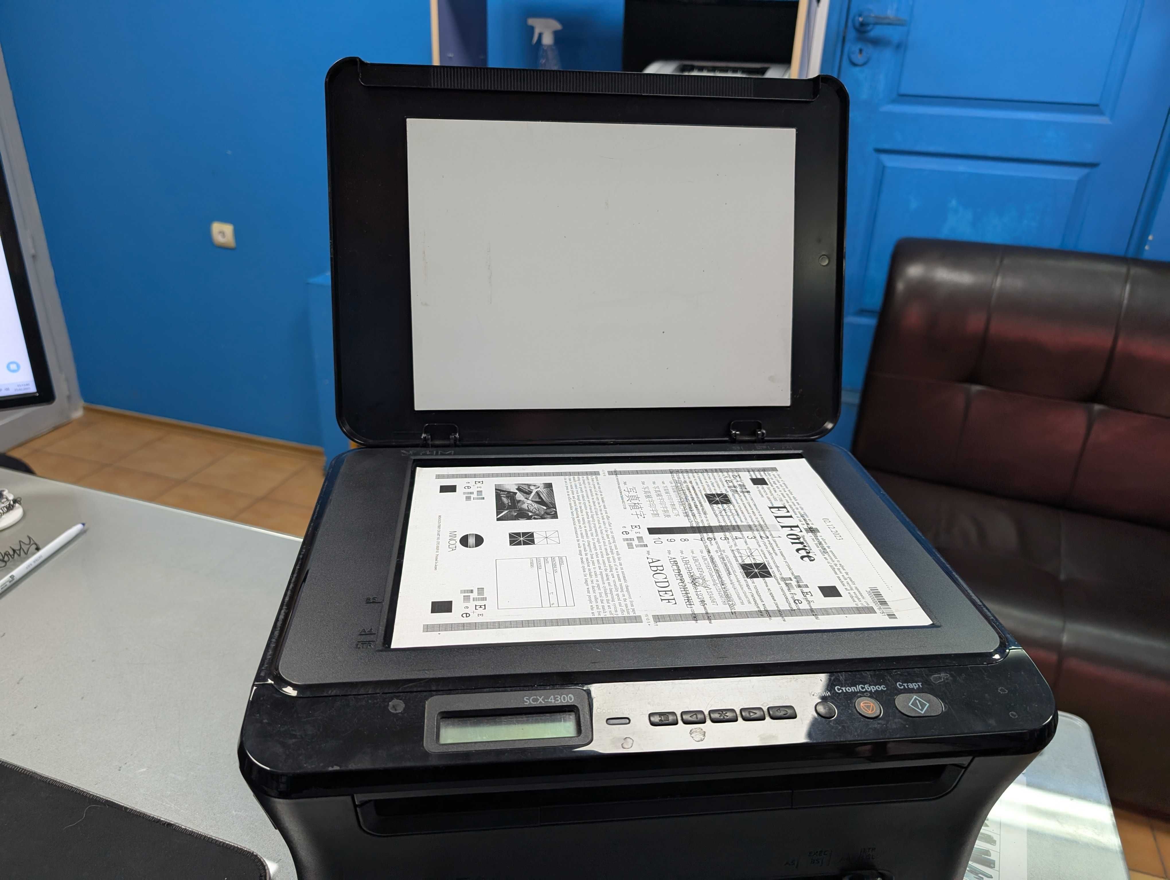 Принтер Samsung SCX-4300 черно-белый