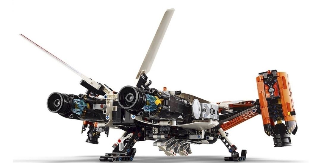 LEGO: Тяжелый грузовой космический корабль вертикального взлета