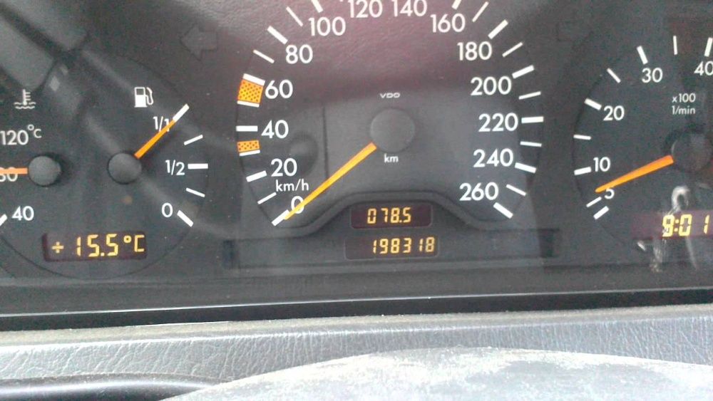 Шлейф ремонта пикселей щитка приб. Mersedes w210 vito 638