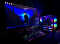 Мощный Игровой Компьютер с Монитором 27 дюймов 180 герц Весь Комплект