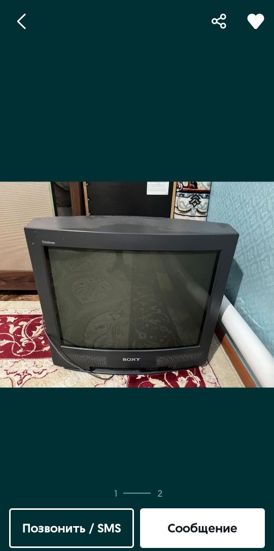телевизор Sony б/у хорошее состояние