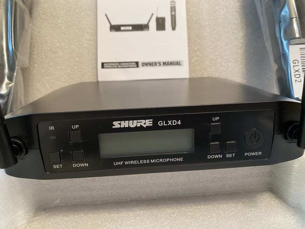 Радиомикрофон SHURE GLXD4, новая