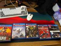 Продам диски PS4 — Elden Ring, RDR2, Spider-Man и др.