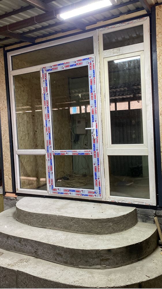 под вашим размером б/у пластик окна