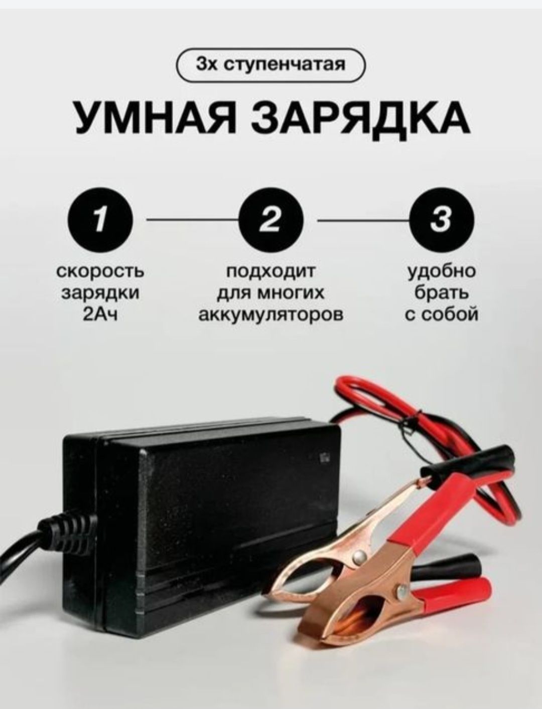 Зарядное устройство, для зарядки аккумуляторов легковых авто,