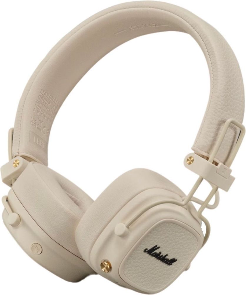 Marshall major V,Маршал 5, бежевый молочный Маршал