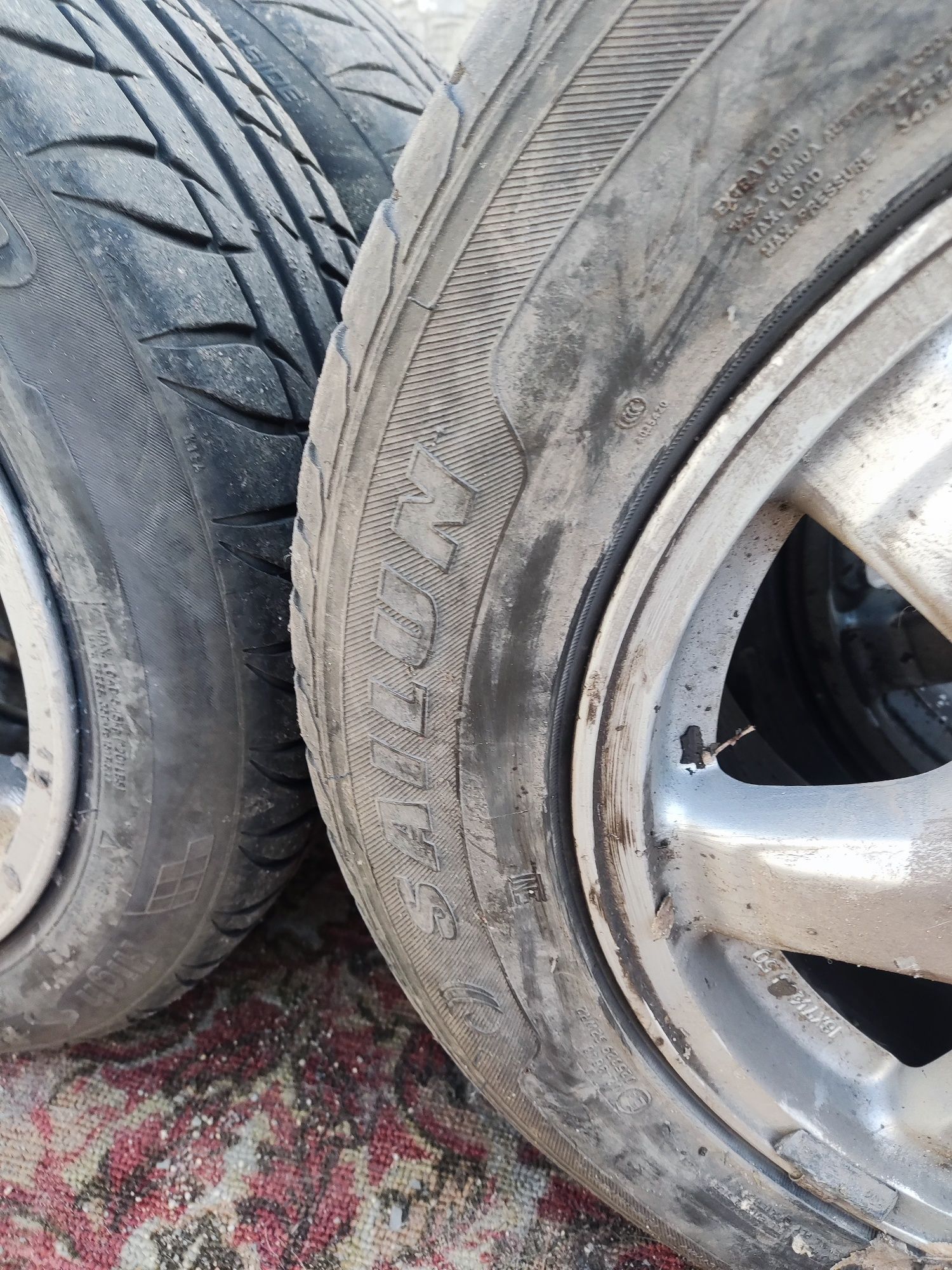 Диски r16 Toyota aristo 147 кузов , с резиной.