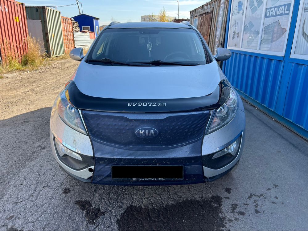 Дефлектор капота Kia Sportage с 2010 по 2015