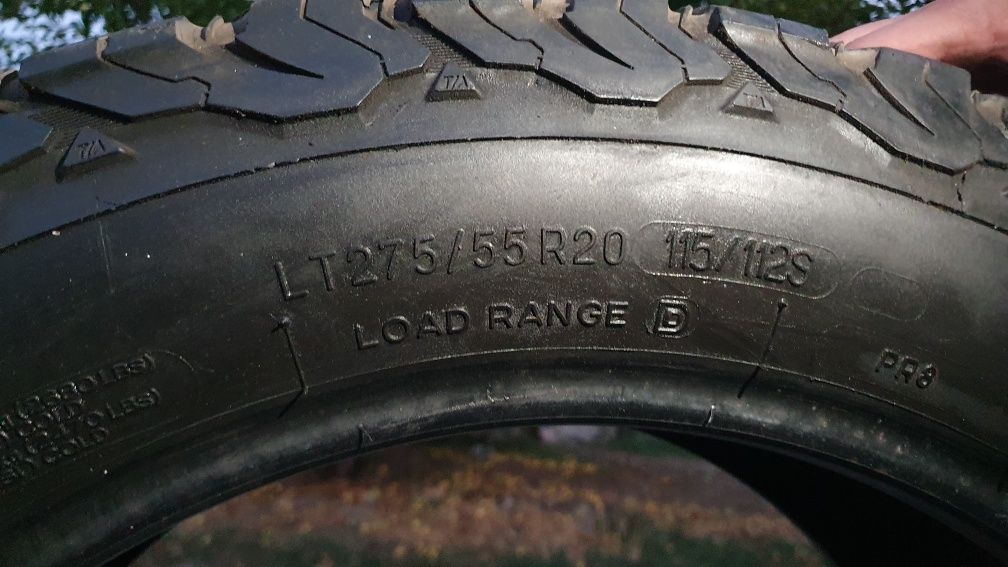 Шины 275/55/R20 BFGoodrich 1 колесо