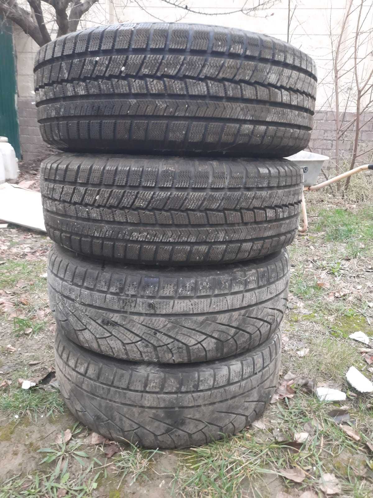 Продам б/у автошины с дискоми или без 16 размер