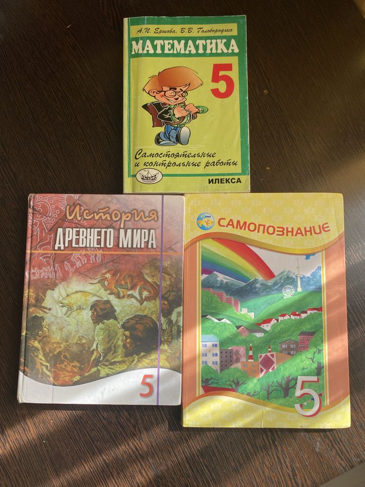 Школьные  книги ,учебники за 5 класс на русском языке