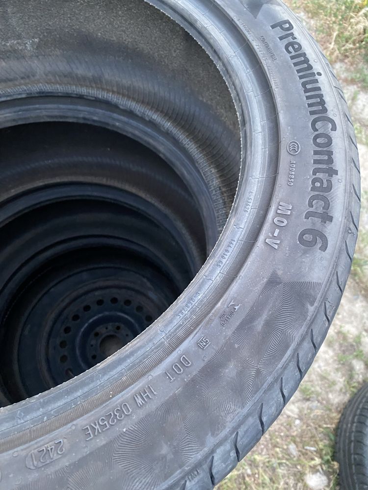 Комплект летние шины 245/45/19 245/45R19 Continental PremiumContact 6.