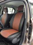 Авточехлы из экокожа Renault Logan 1,2/ Sandero2/ Sandero Stepway2