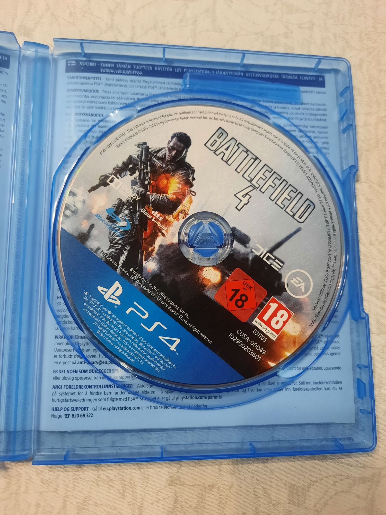 Battlefield 4 игра пс4