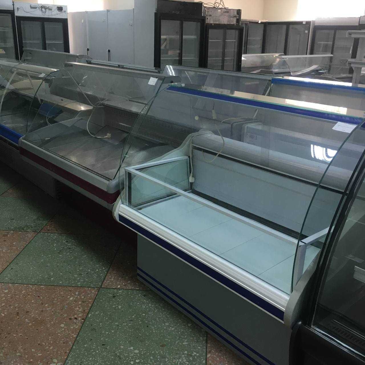Витринные холодильники горизонтально типа Новые и БУ Кредит Рассрочка