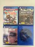 Диски с играми на ps4