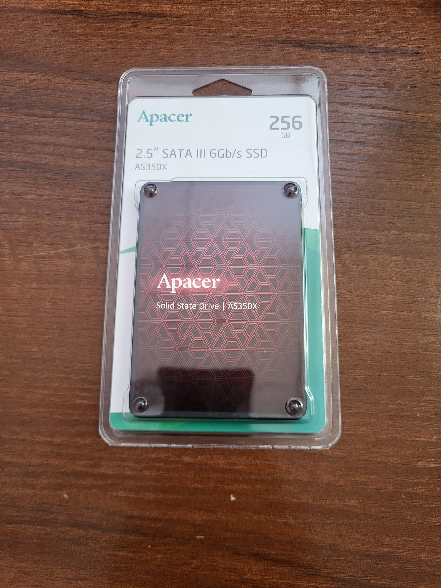 Продаю новый SSD Apacer AS350X 256GB