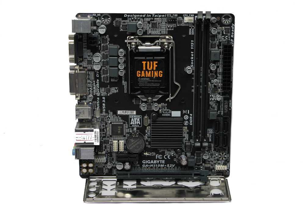 Мат.Плата LGA 1151 GIGABYTE GA-H110M-S2V 2x DDR4