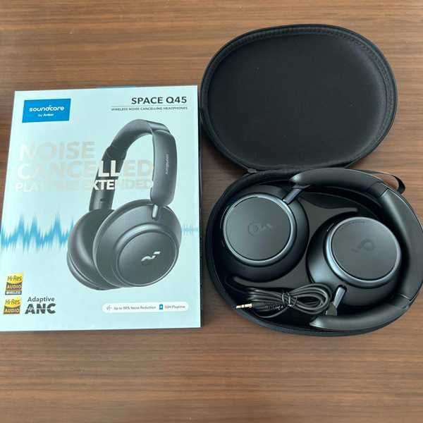Беспроводные наушники Anker Soundcore Space Q45. Наушники новые