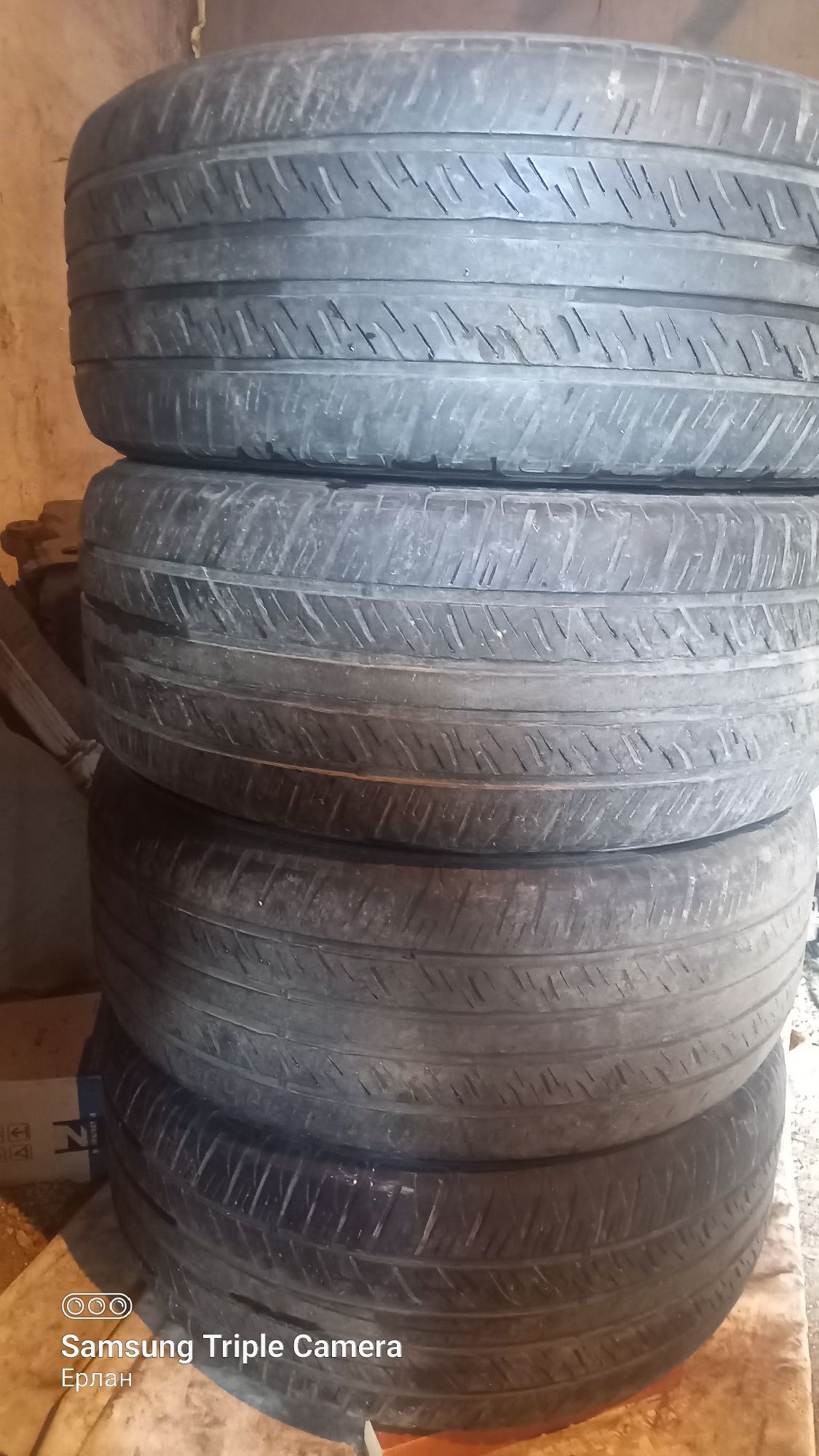 Продам шины б/у  размер 285,50,20.