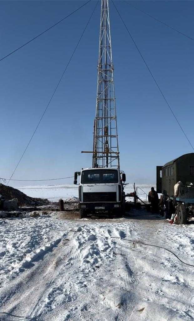 Бурение скважин в Туркестанской области и по всему казахстану до 600м
