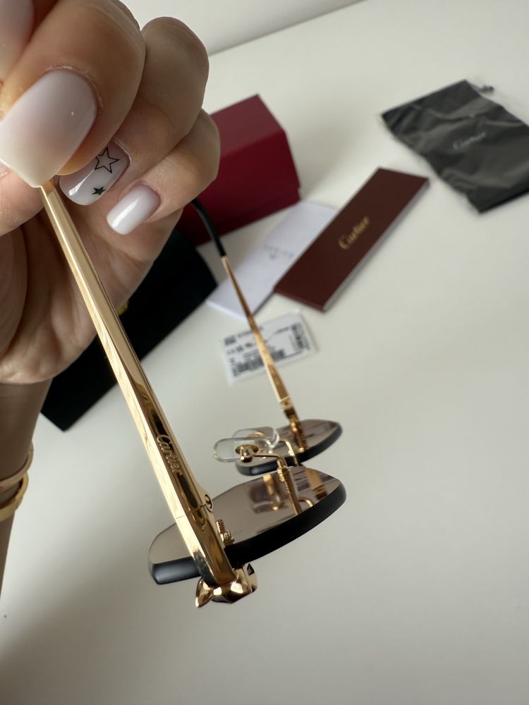 Солнцезащитные очки Cartier 2025 тренд