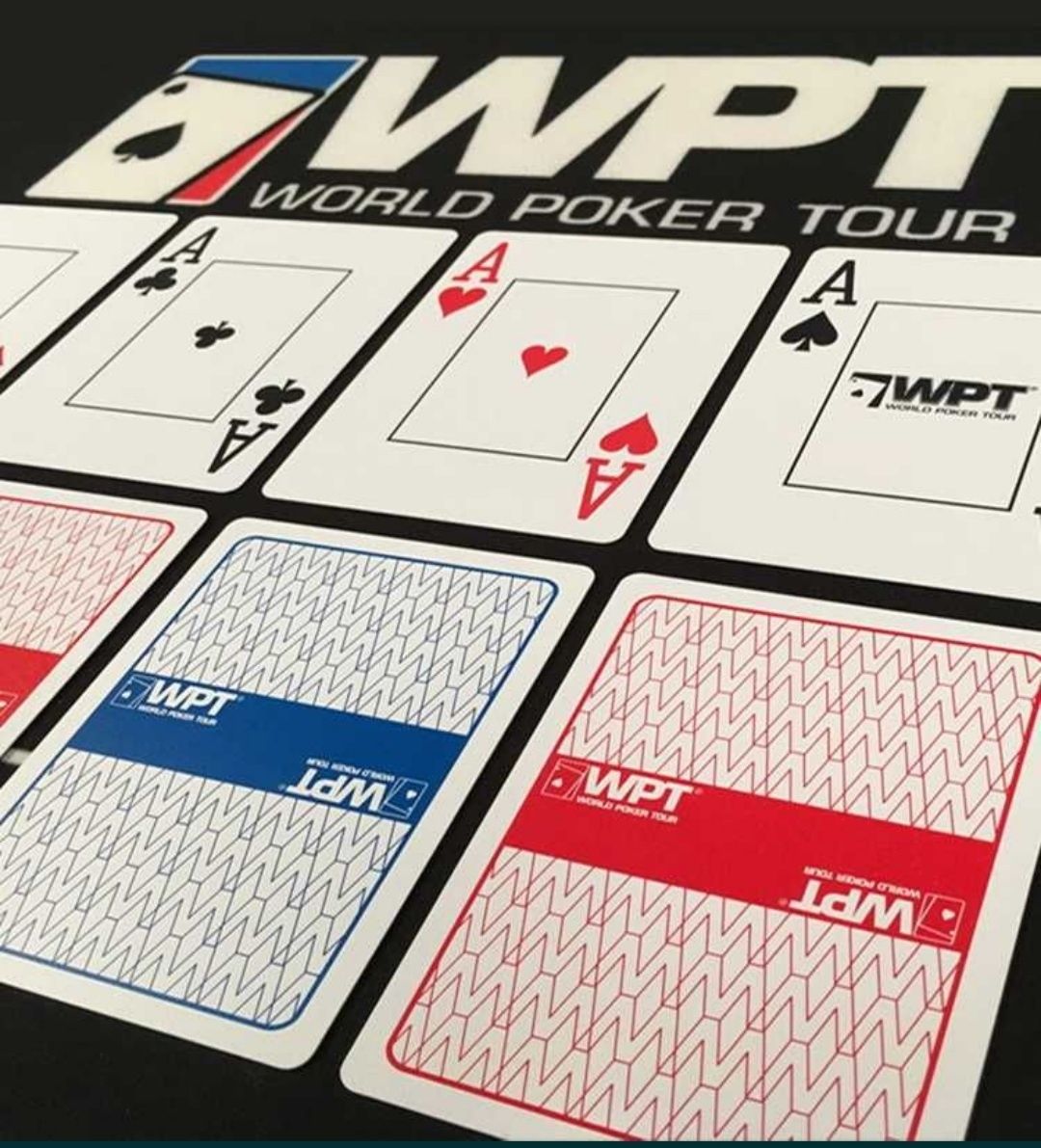 Официальные карты WPT (100% plastic) Карты для покера