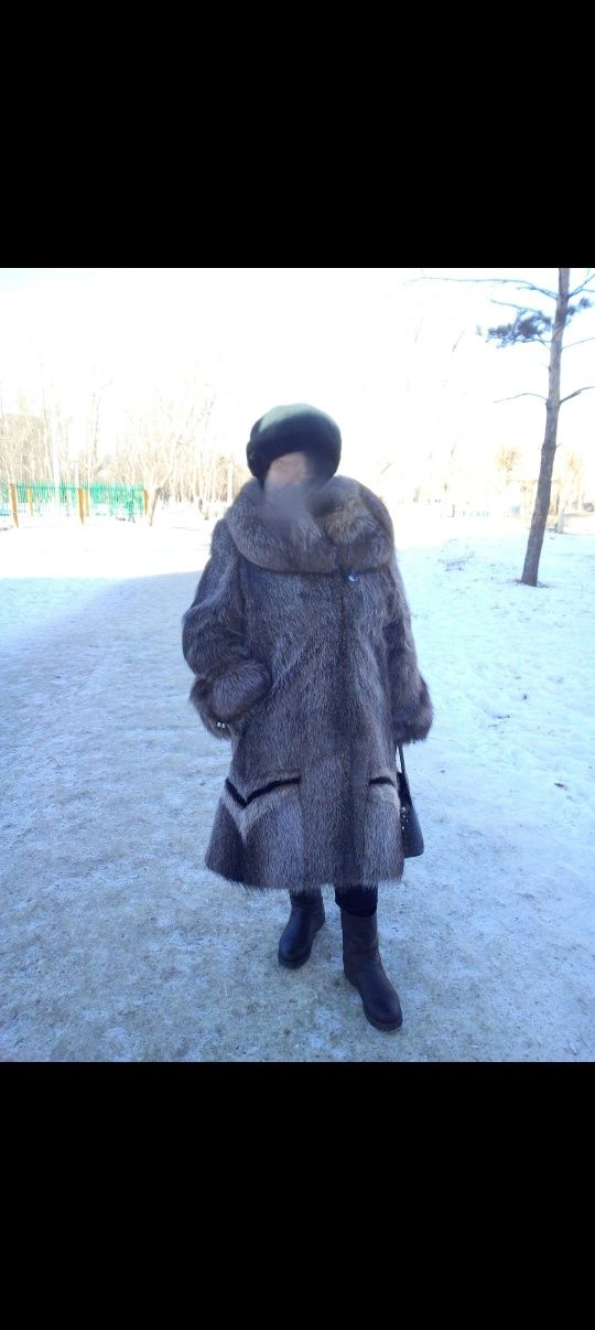 Продам шубу нутрия