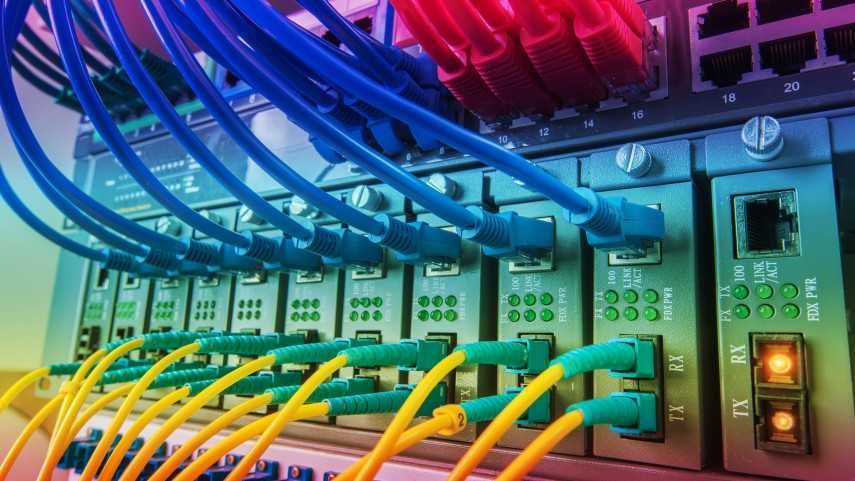 Слаботочка интернет монтаж Настройка оборудования